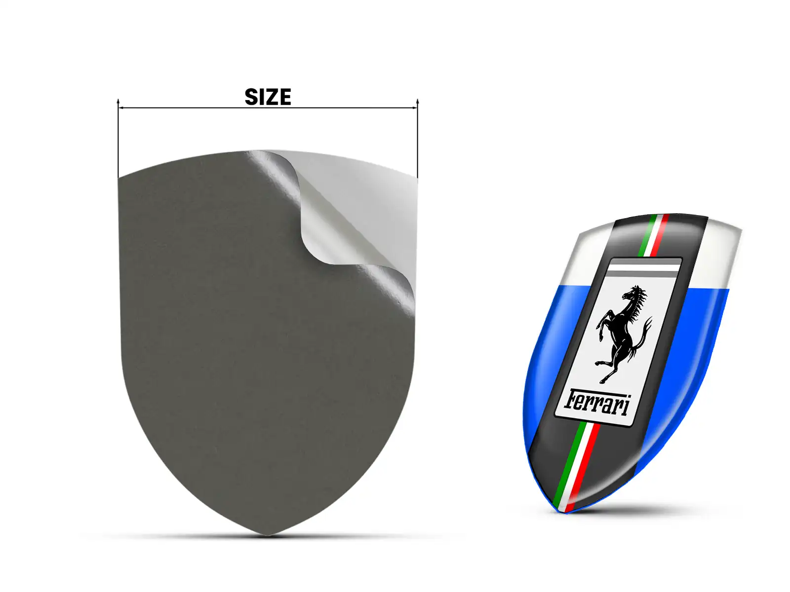 Ferrari Autosticker Business Universal Design Professionell